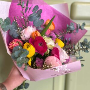 Brassée de fleurs de saison