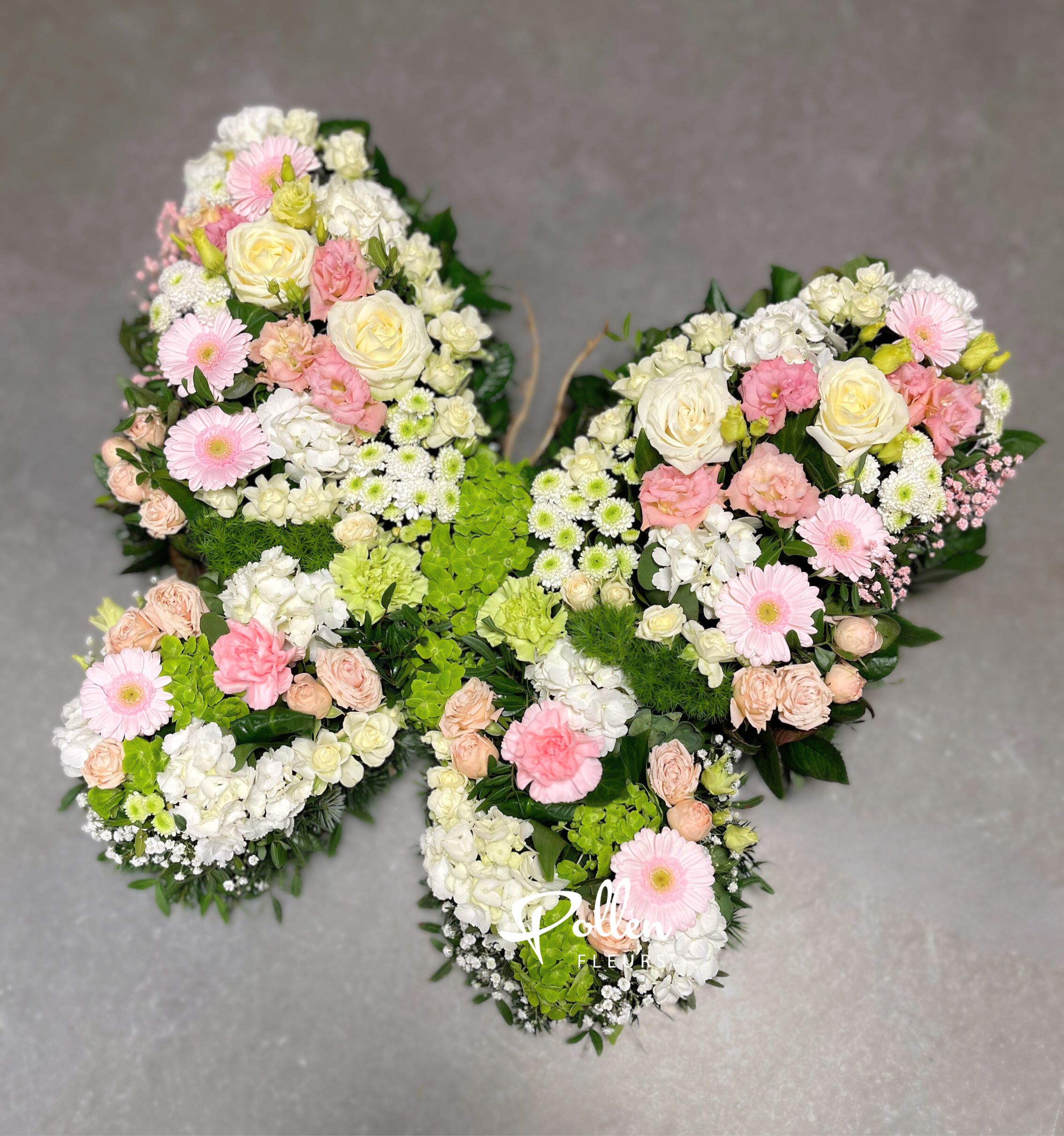 Papillon fleuri